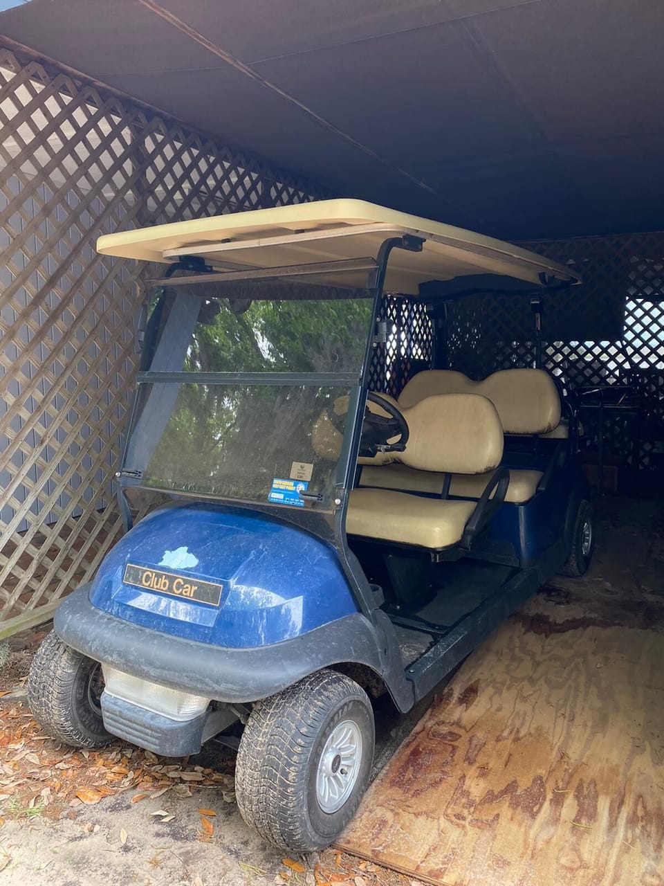 Golf cart - 6 seats