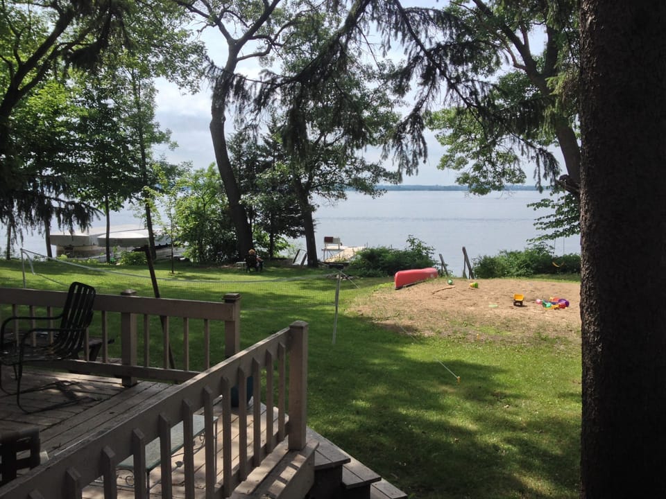 view from deck