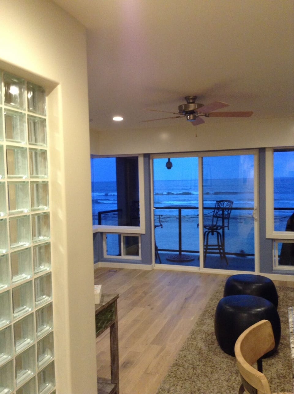 View from kitchen