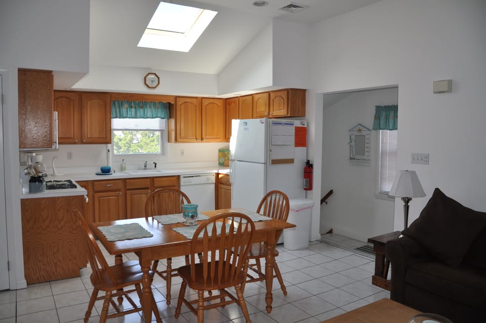 Kitchen and Dining area.