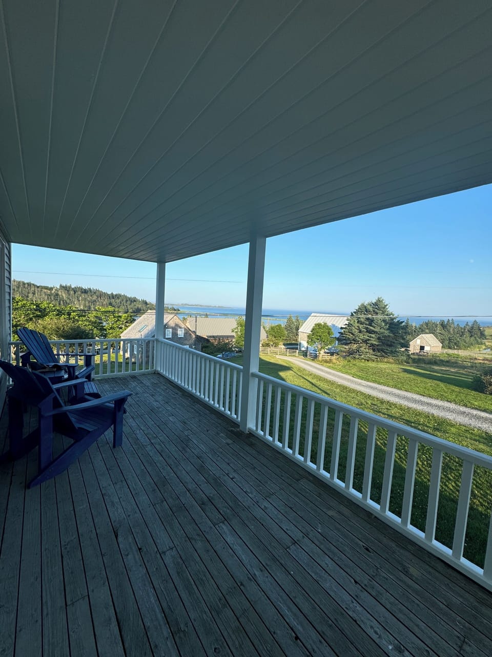 Covered porch