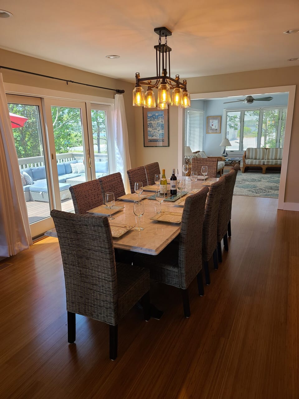 Dining Room - Granite Table Seats 12 people