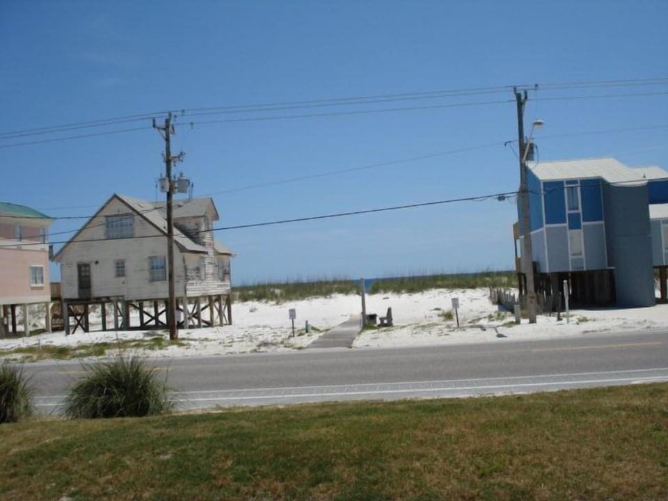 Beach is RIGHT across the street/deeded access - Picture from parking lot