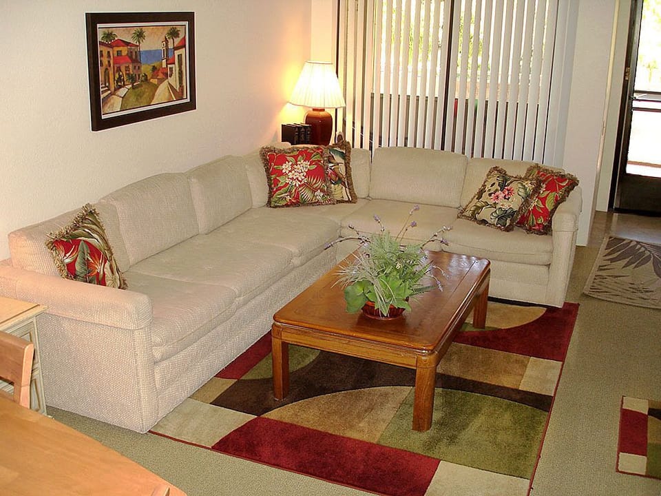 Living Room overlooks San Jacinto Mountain