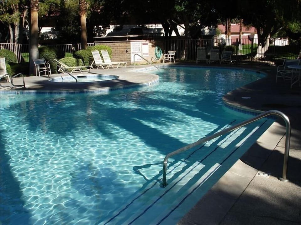 Heated pool, one of six available
