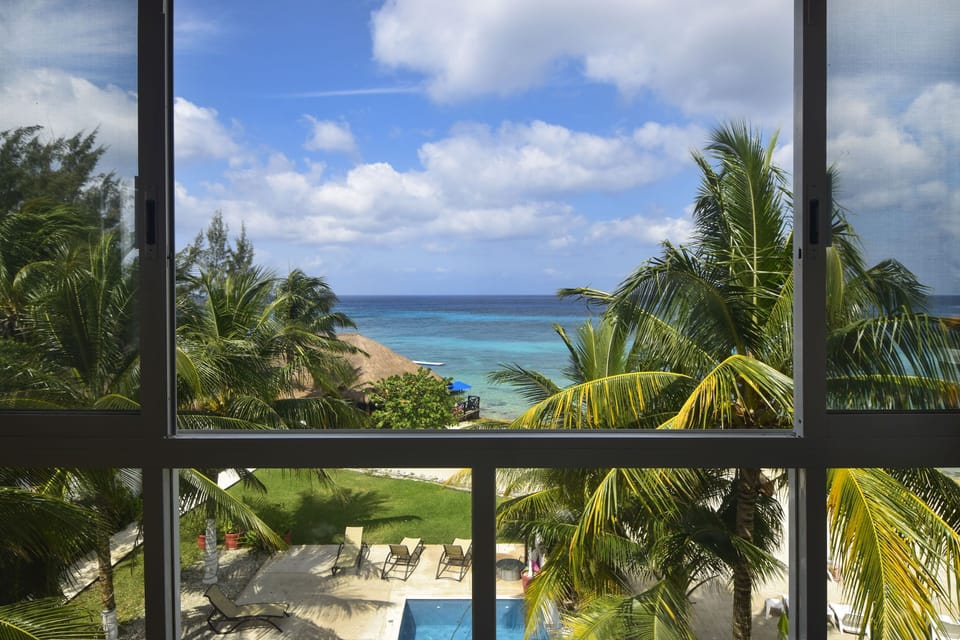 your view from 3rd floor master bedroom! Good morning. :))