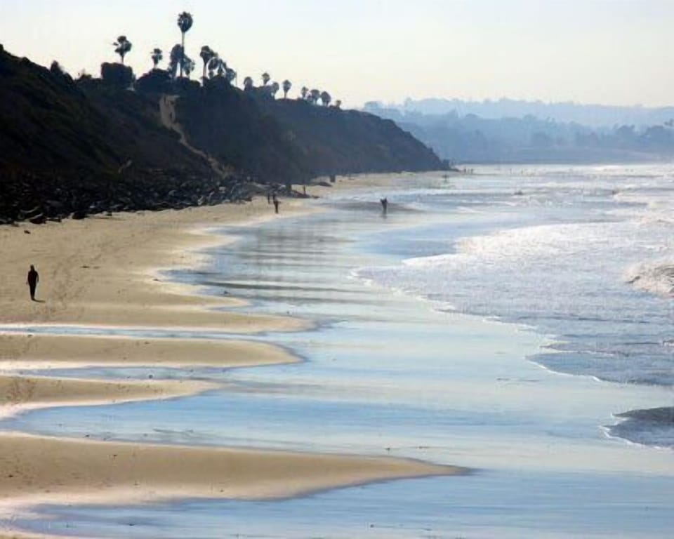 this is the beach right down the street from you!