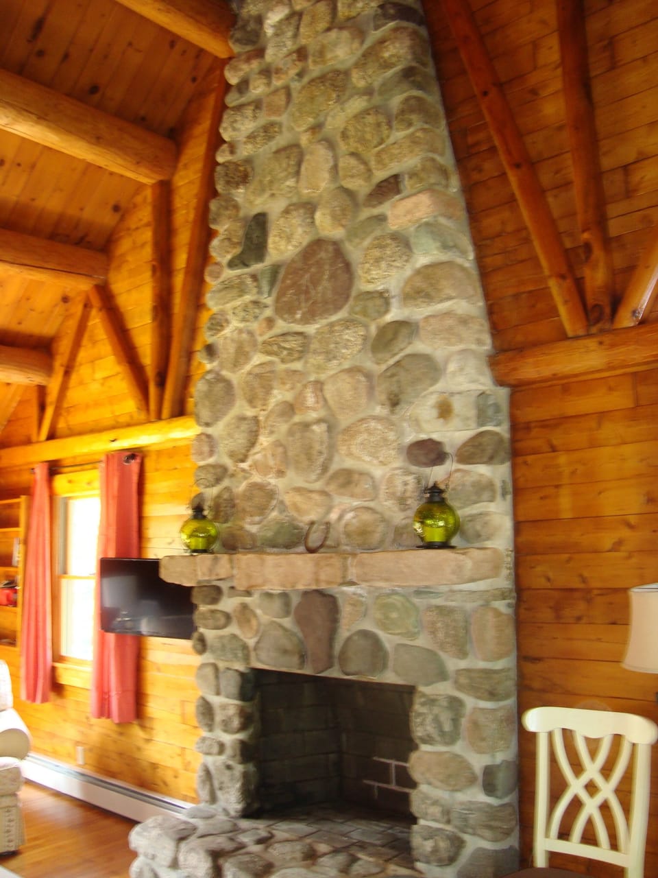Fire place made from Beech Hill Stones.