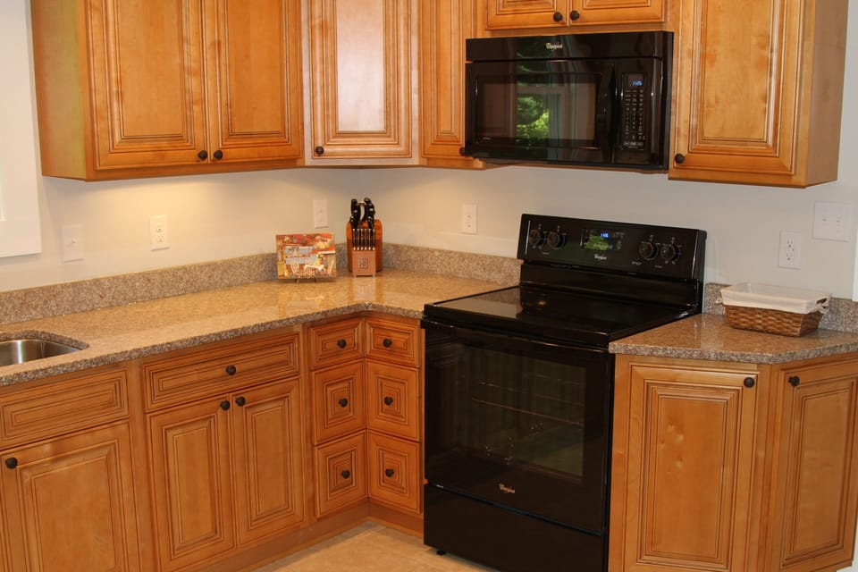 Renovated kitchen with nice appliances