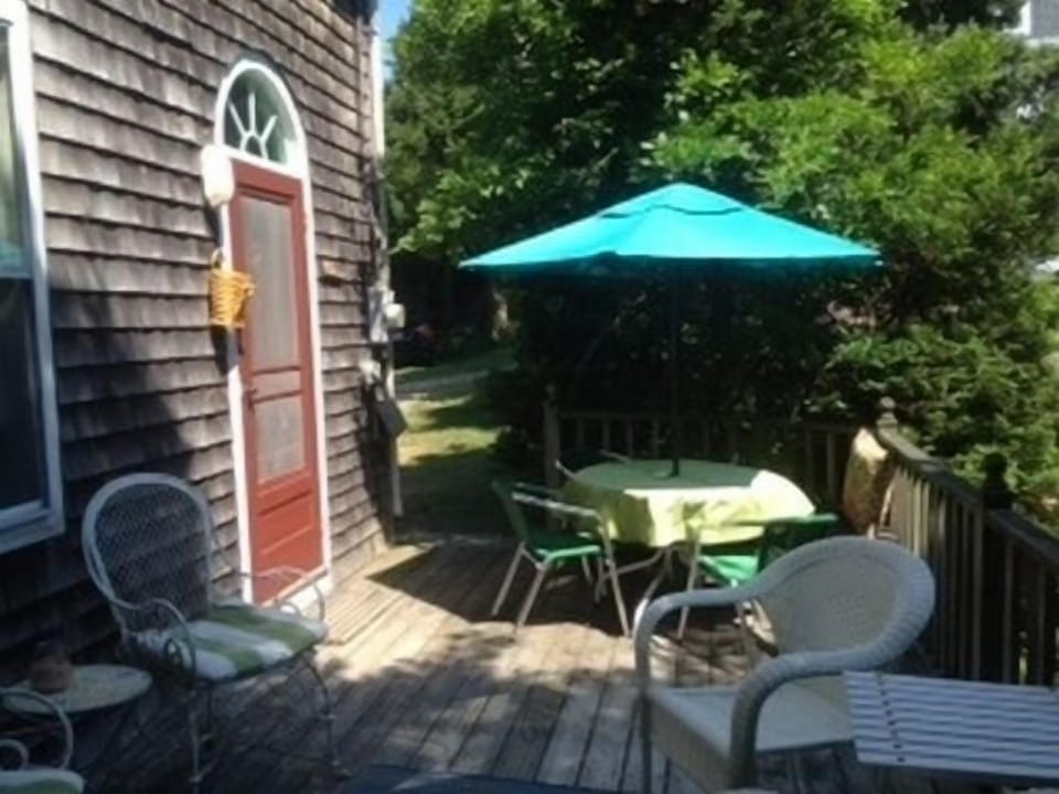 Deck and main entrance