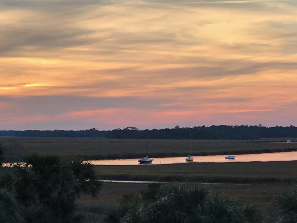 The marsh views are alway changing
