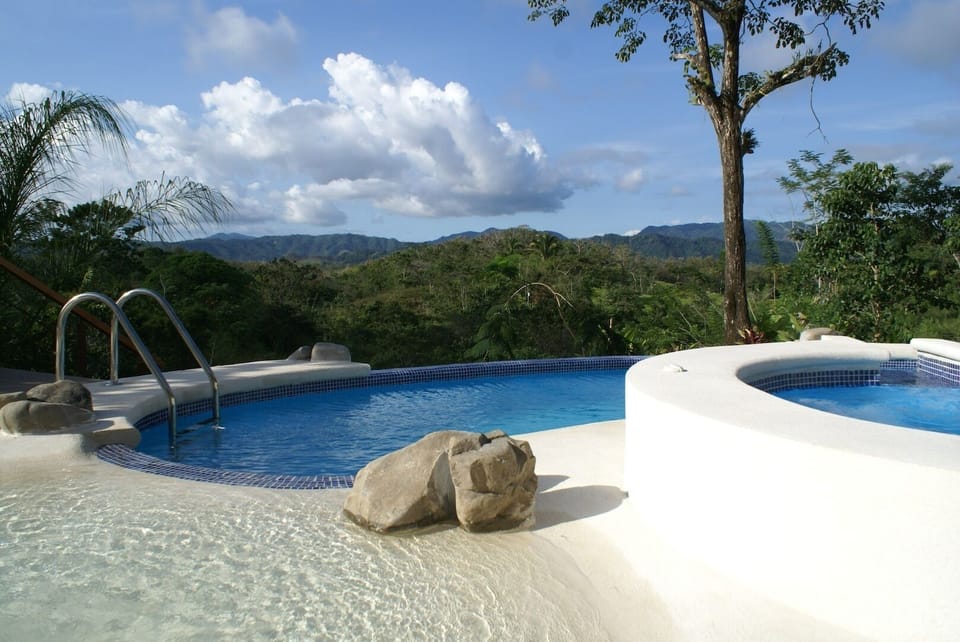 The view from our pool.