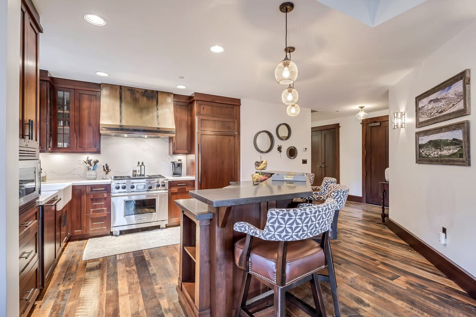 Chef's kitchen with everything you need for gourmet cooking.