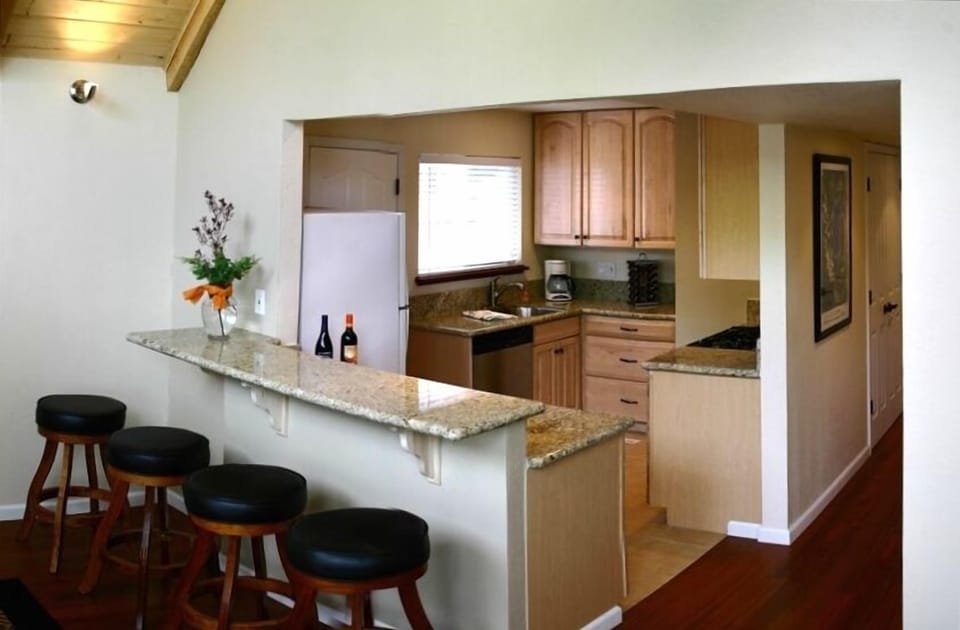 Kitchen and bar