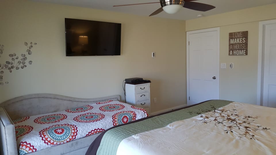 Master Bedroom TV View 