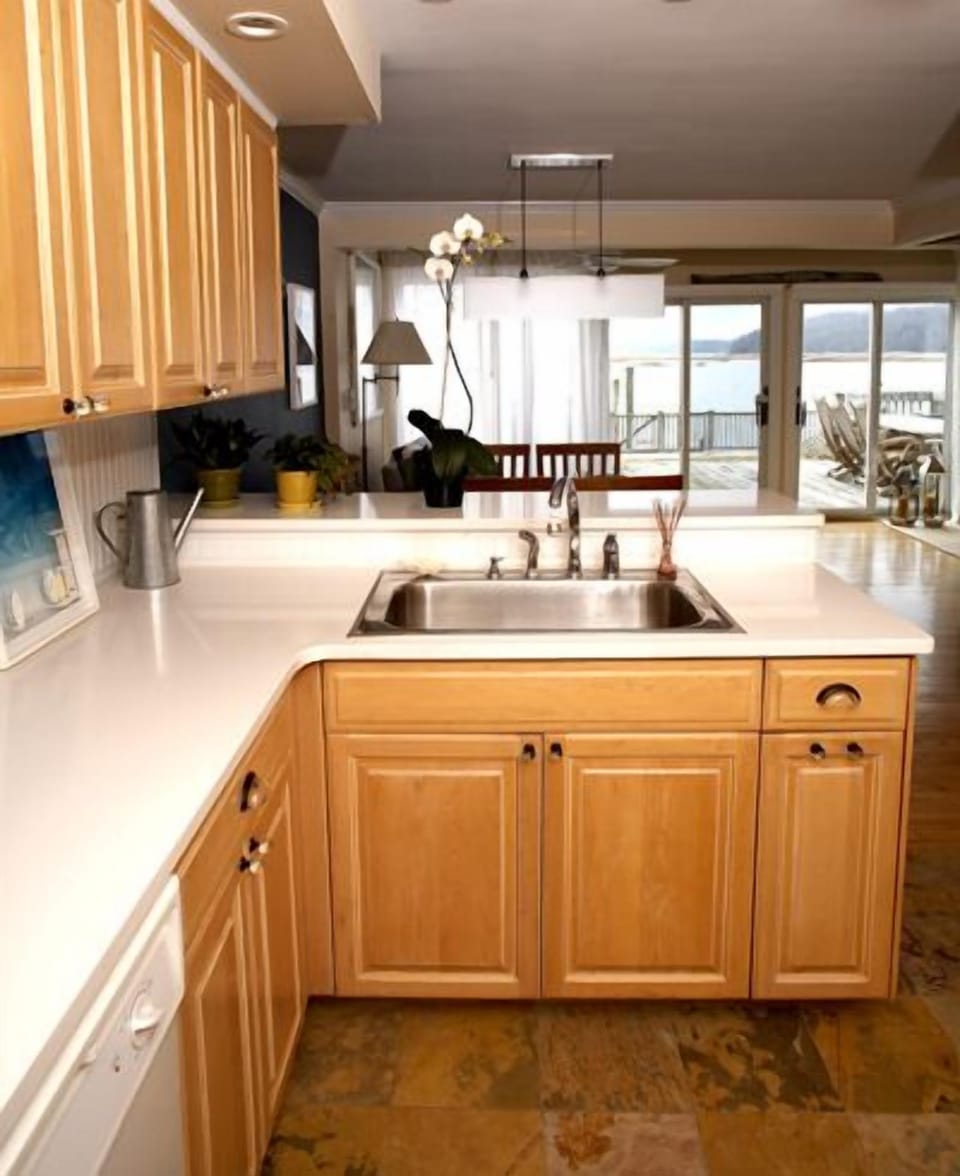 Kitchen with Adjacent Dining Area 