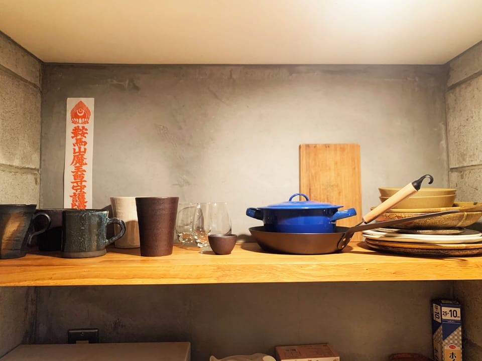 Much of the ceramics are handmade by local artists. 