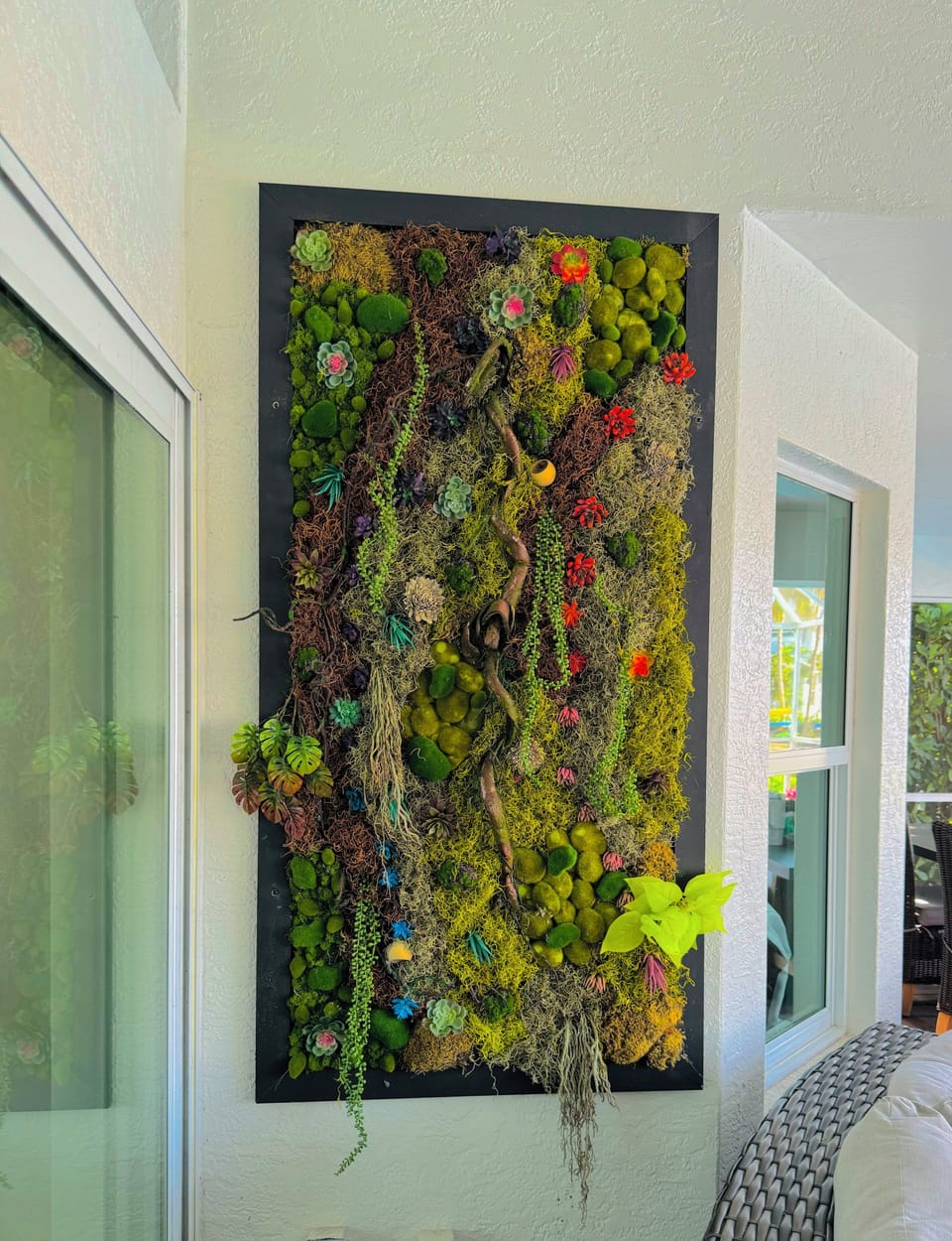 Beautiful Full Moss Wall Deco.