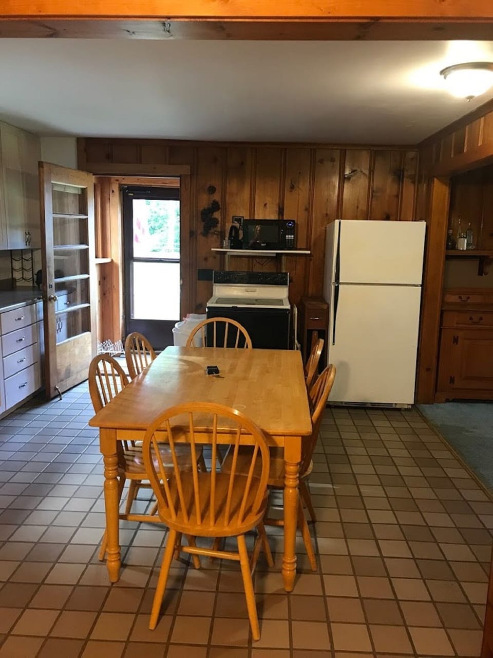 Kitchen Area facing the front door.
