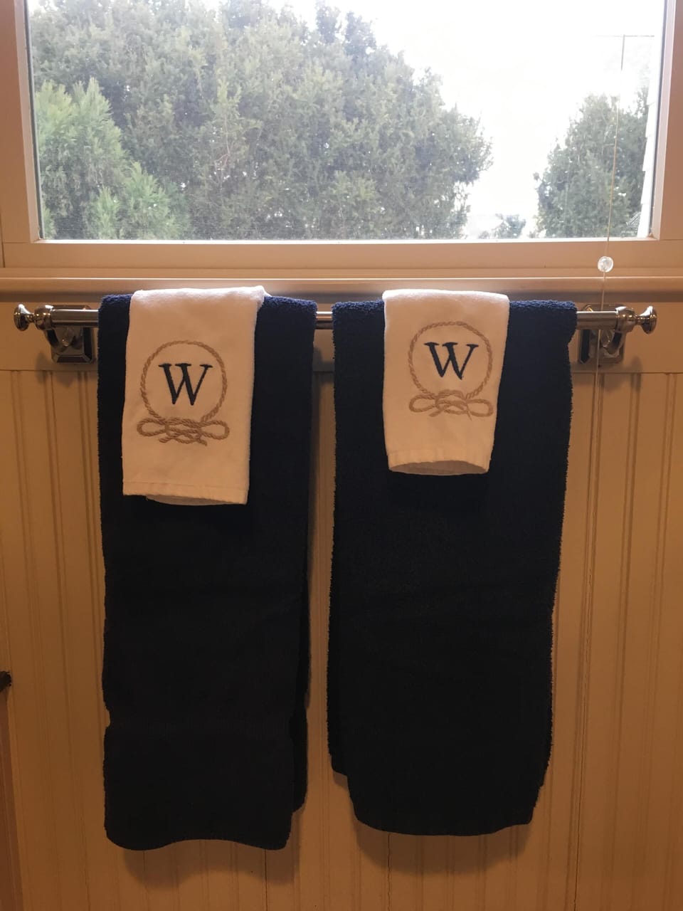 All towels and sheets are 100% cotton.