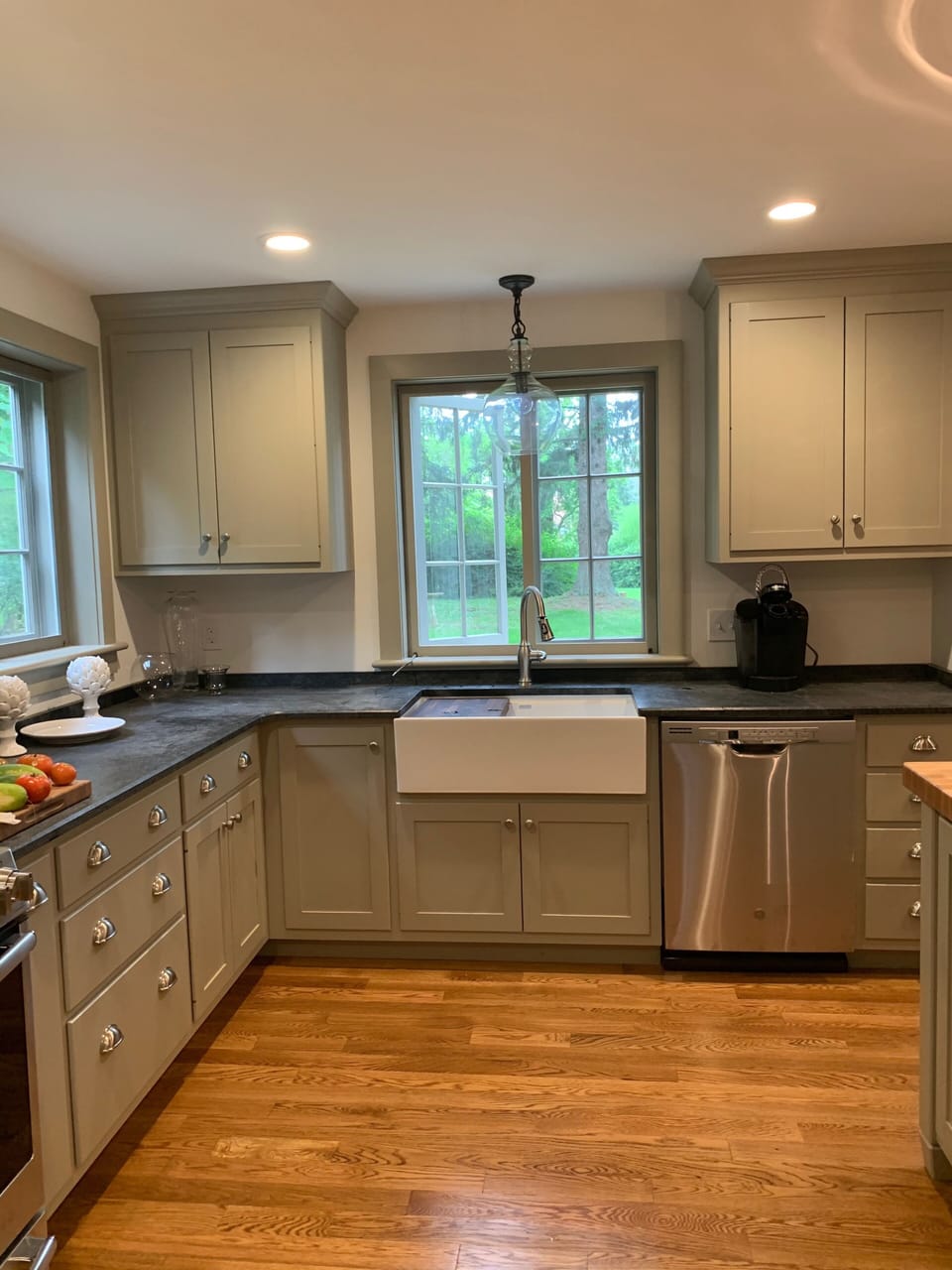 New kitchen. 