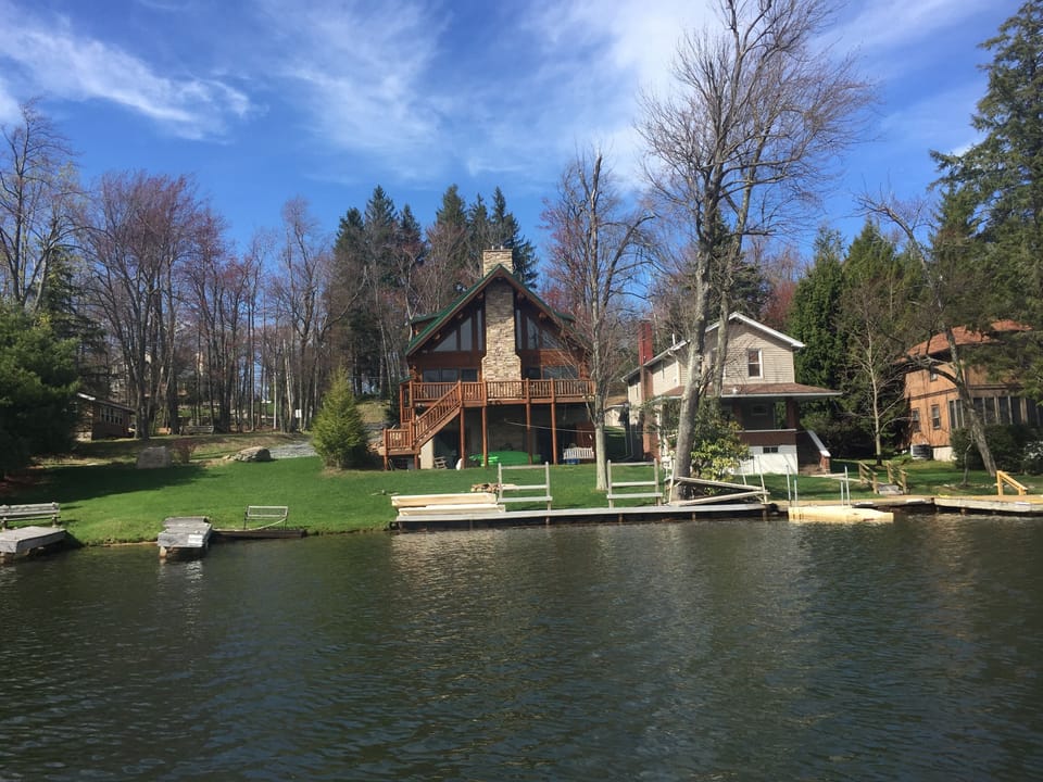 View from the lake