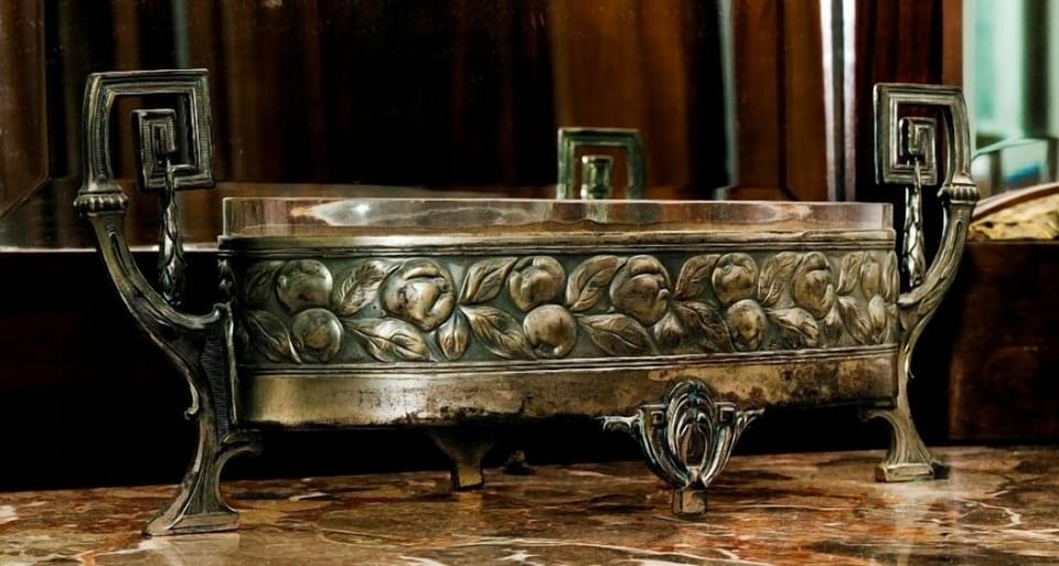 Details matter. Most decor is Art Nouveau crafted by excellent artists.