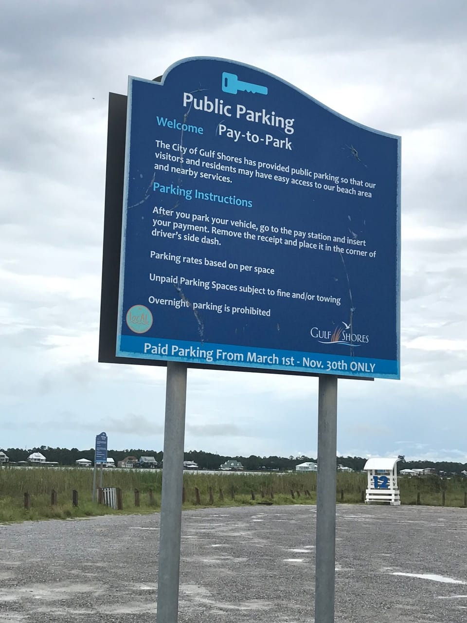 You can also drive to the Lagoon and pay to park for the day (restrooms on-site)
