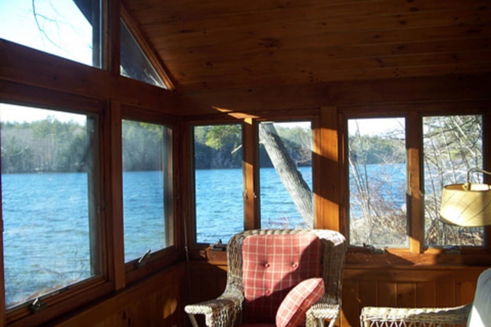 Screened in porch