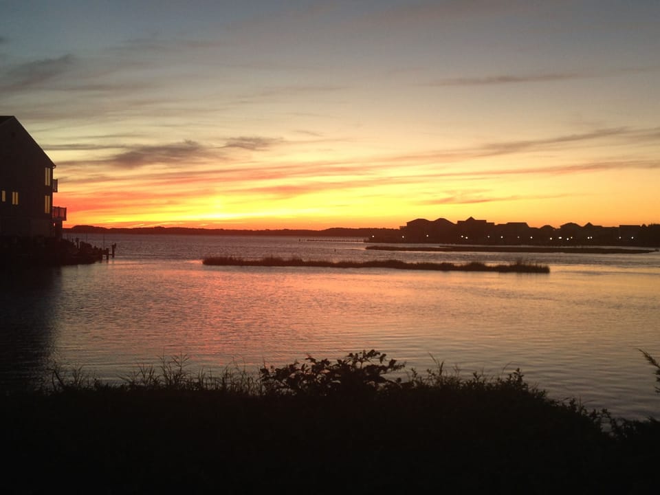 A short walk down 139th St. and you'll find a bench to sit and enjoy the sunsets