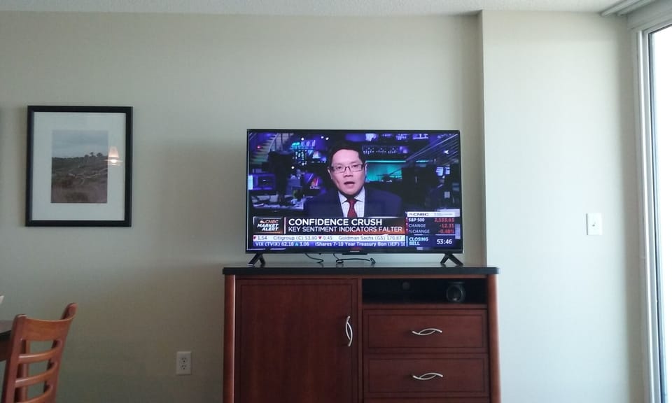 living room T.V.