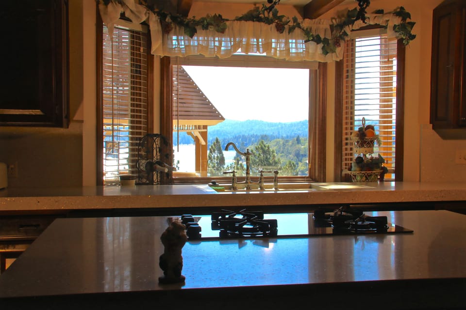View from kitchen