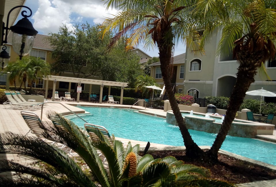 Everybody loves the pool! Open all year round.