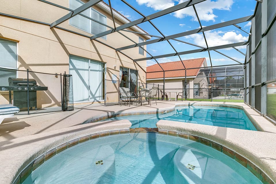 private pool and spa