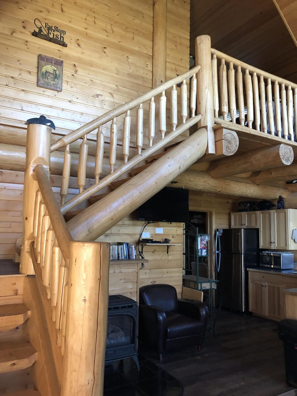 Stairs to Loft & Bedroom