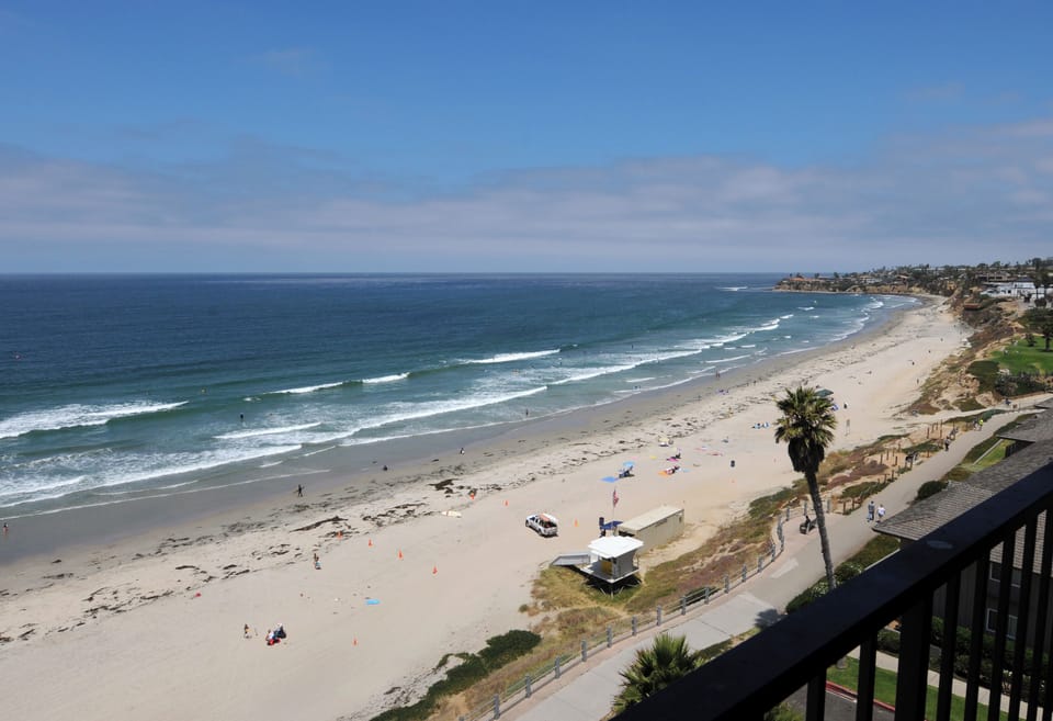 Beach view looking north