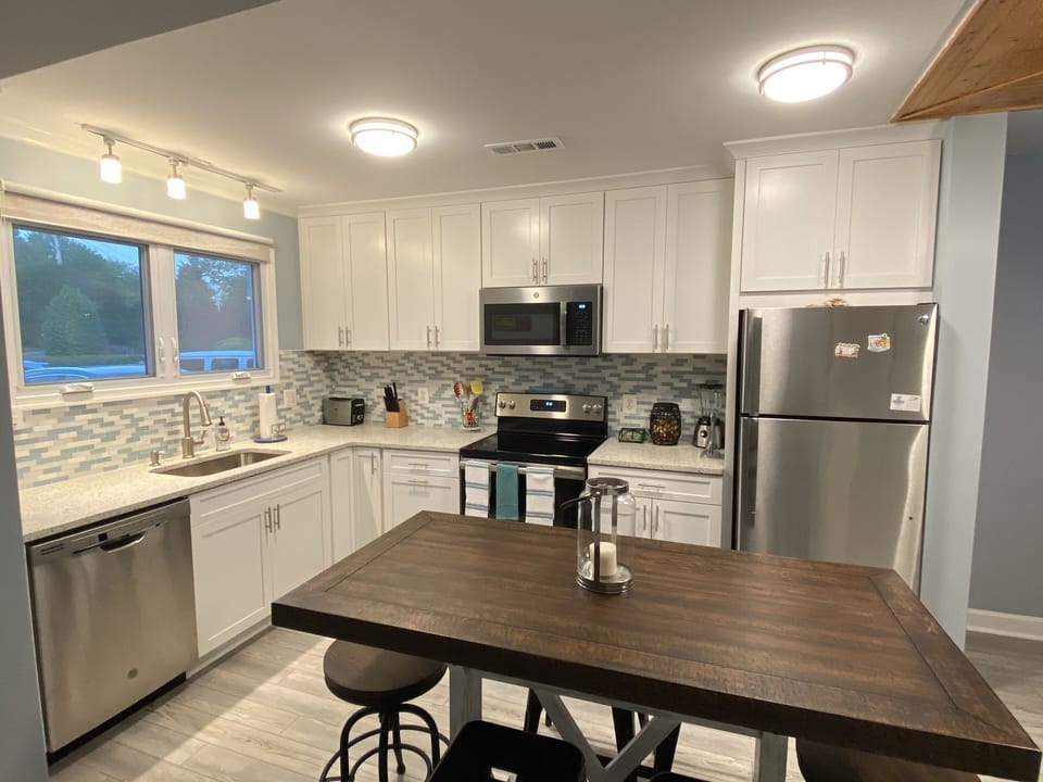 Kitchen - New and fully stocked for cooking