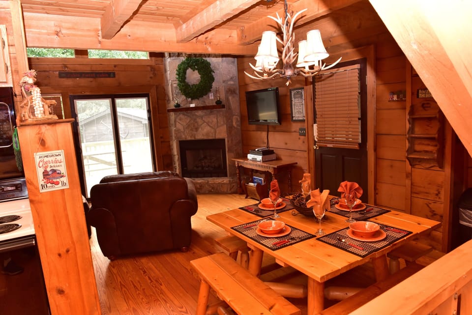 Dining and front living area