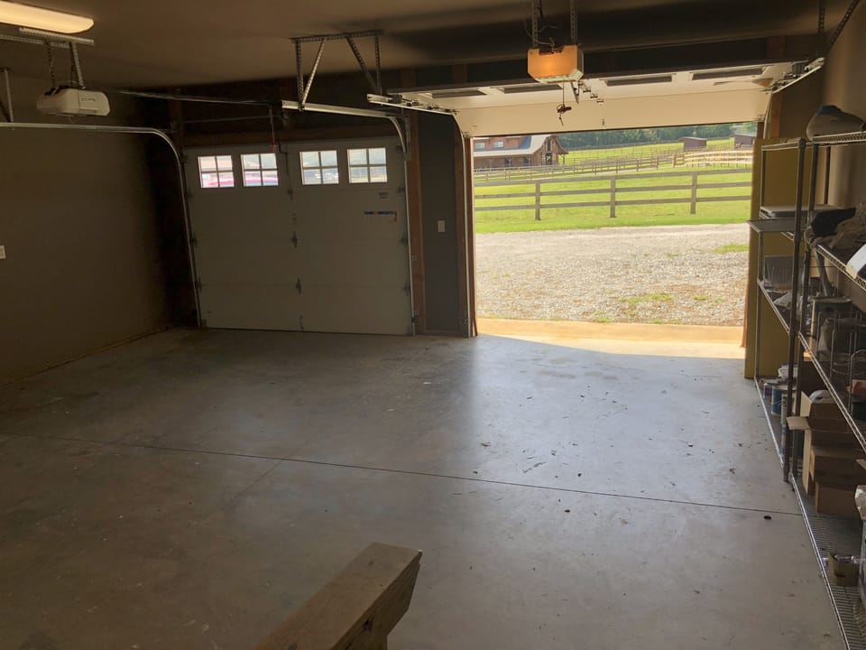 2 car garage