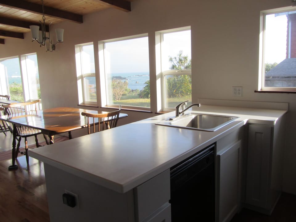 New kitchen with Ocean View