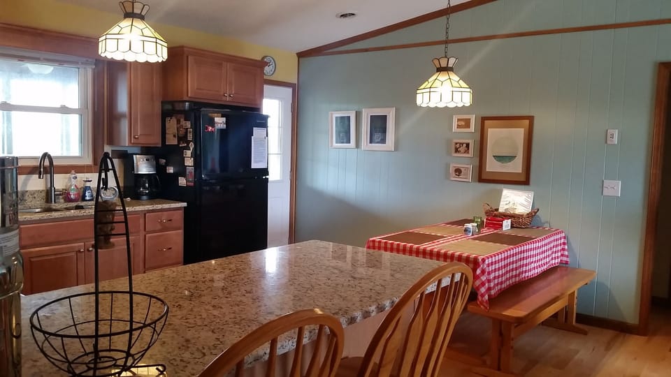 Remodeled kitchen