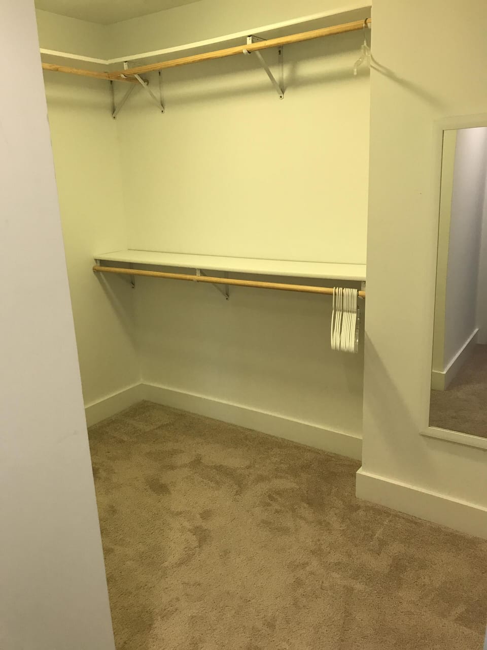 master bed walk in closet