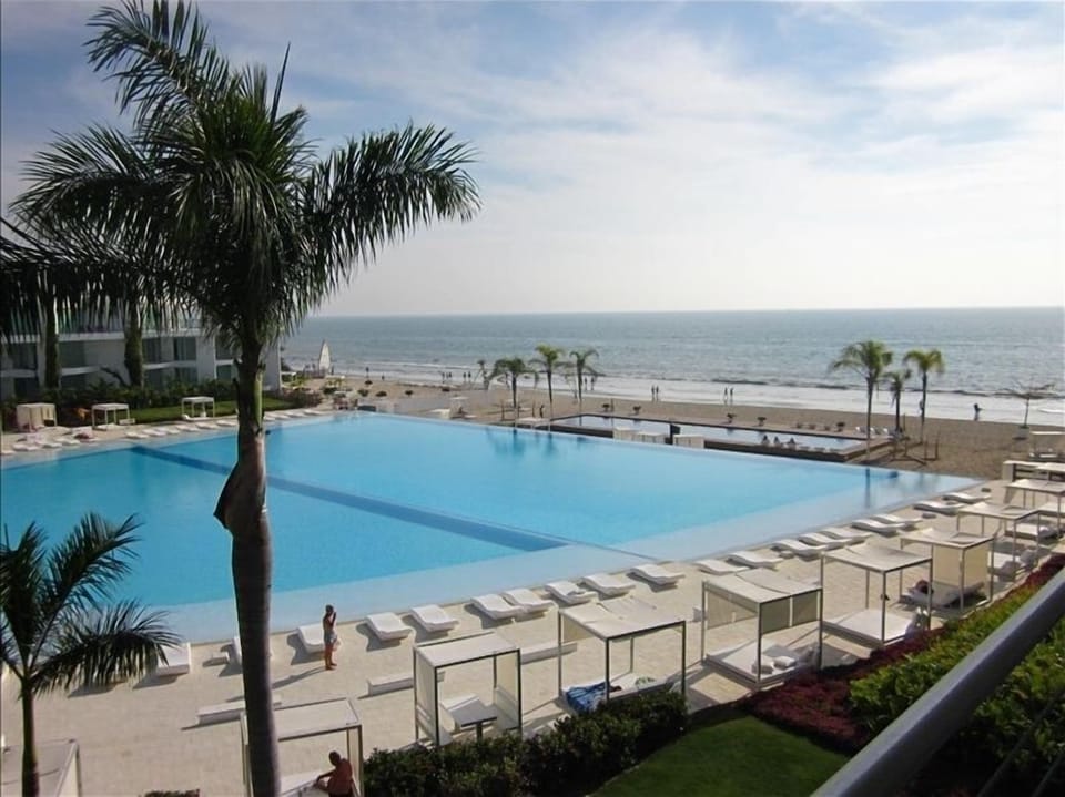 View from our balcony