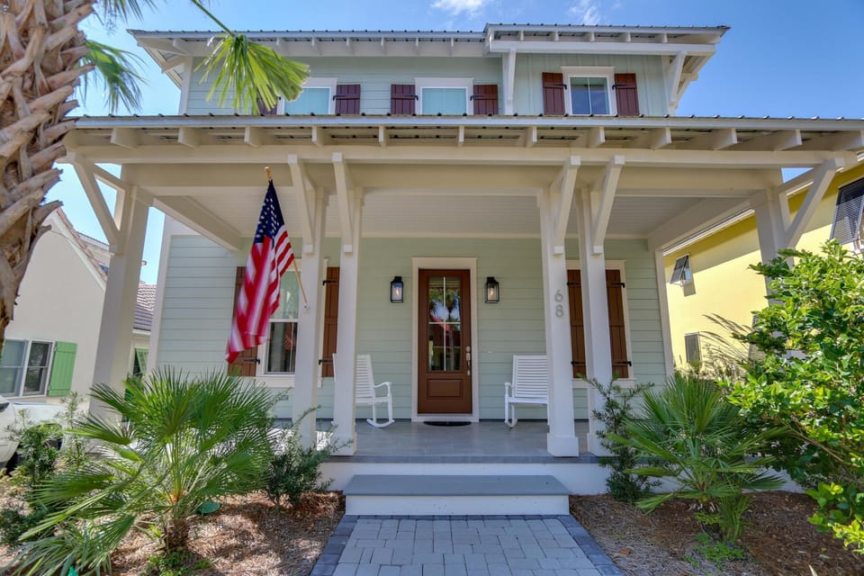 Relaxing Southern Front Porch 