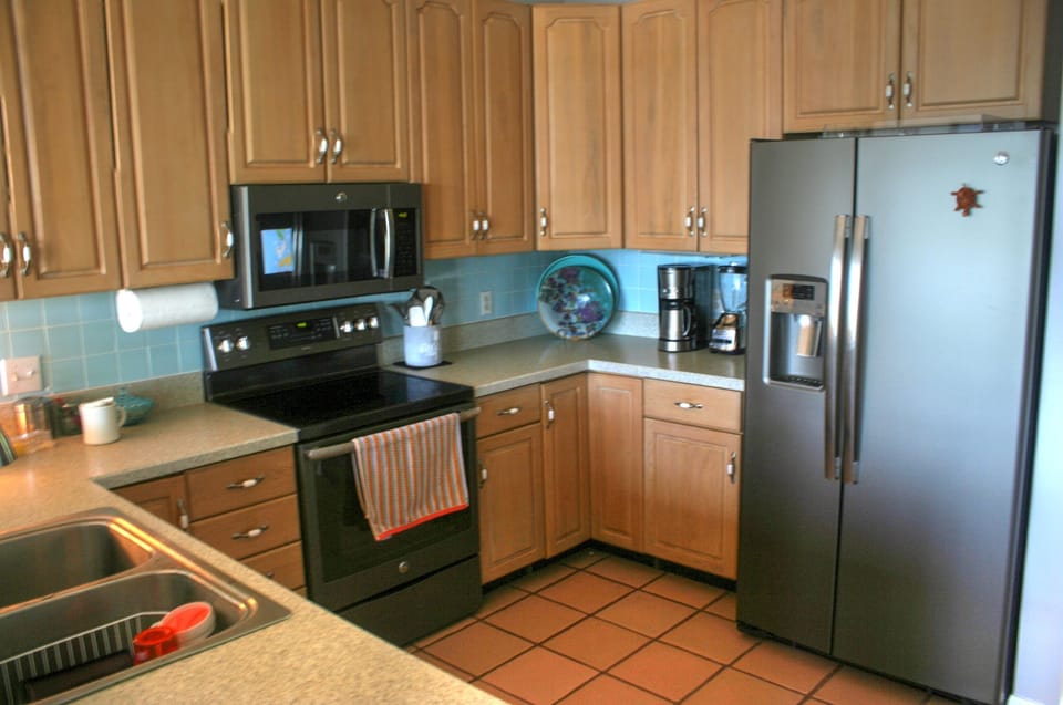 All new appliances with ice-maker and filtered water