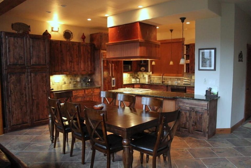 Gourmet Kitchen and Dining Room