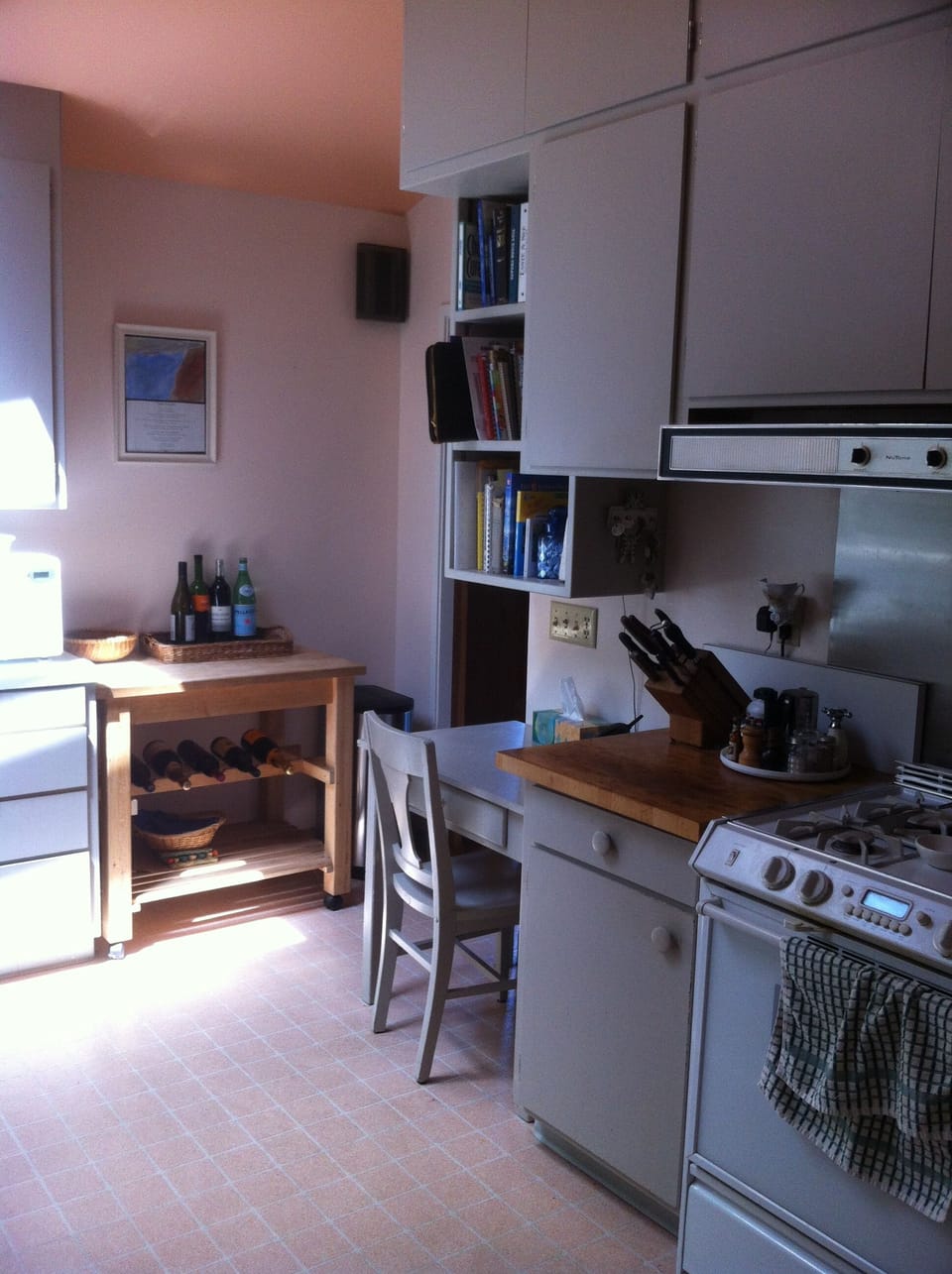 Sunny kitchen is fully equipped! When not renting, we have family feasts here