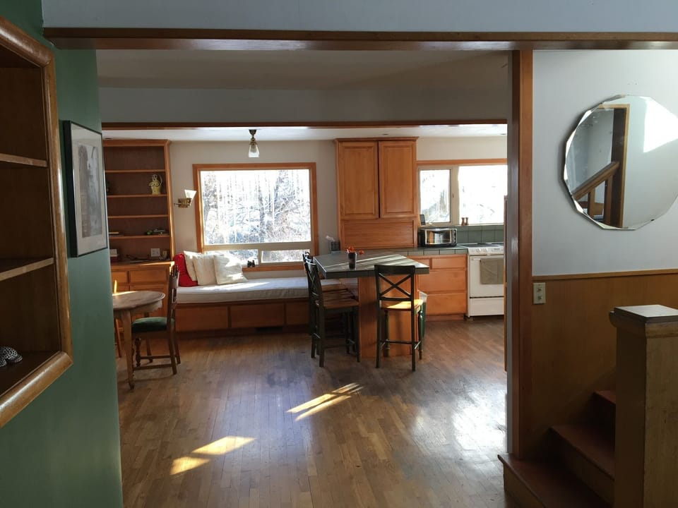 View when you walk through the front door