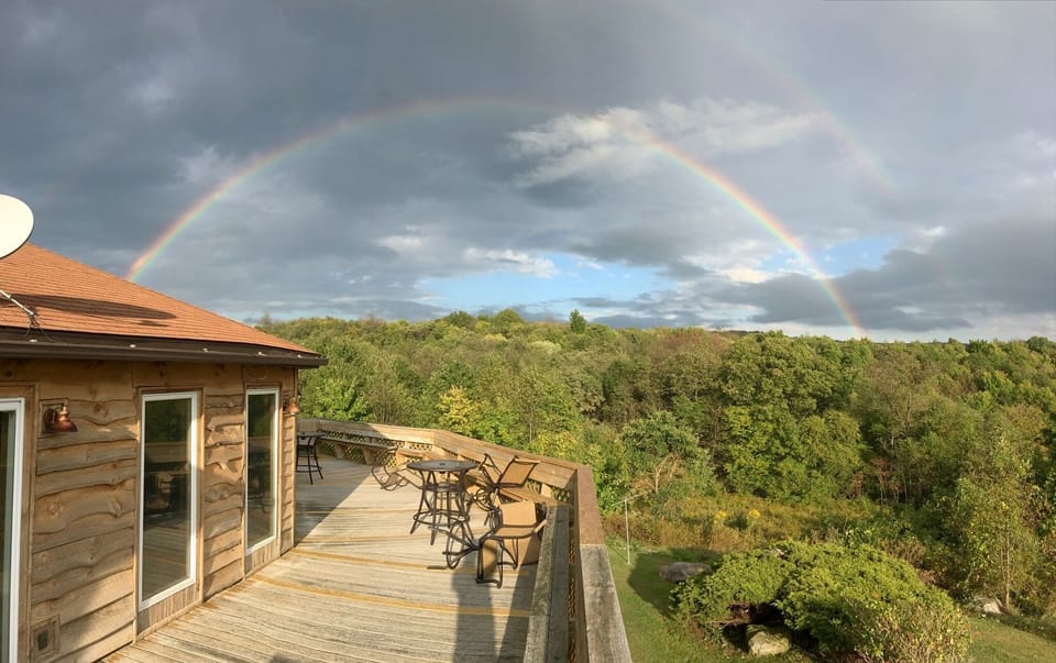Double rainbow!