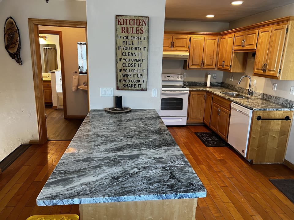 Open concept Kitchen